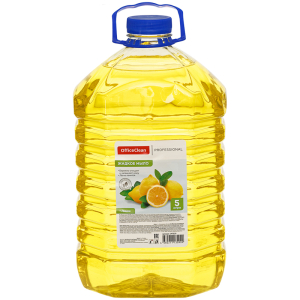 Мыло жидкое OfficeClean Professional "Лимон", ПЭТ, 5л.247029 ― Кнопкару. Саранск