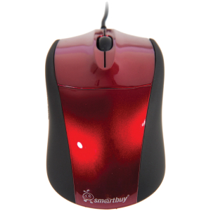 Мышь Smartbuy 325, USB, красный, 2btn+Roll. SBM-325-R, 226320 ― Кнопкару. Саранск