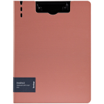Папка-планшет с зажимом Berlingo "Instinct", А4, пластик (полифом), фламинго/черный. PPf_93201,299031