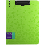 Папка-планшет с зажимом Berlingo "Neon" А4, пластик (полифом), 1800мкм, зеленый неон. PPf_93302,346381